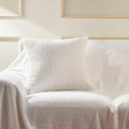 Διακοσμητική Μαξιλαροθήκη Waverly Lamb 57X57 / White